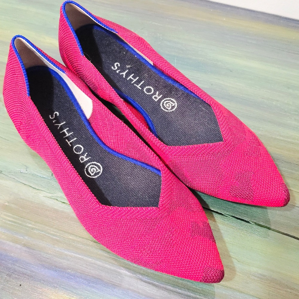 Rothy's Red Camo flats - Picture 3 of 8